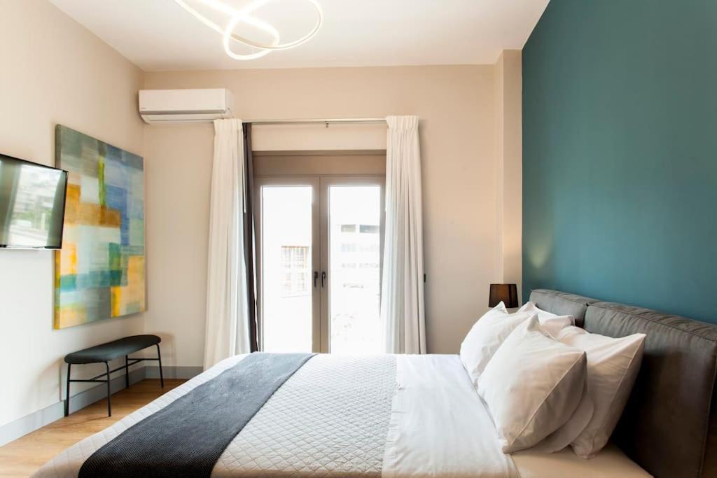 Minimal Loft Art With Sea View Over Heraklion Harbour Buitenkant foto